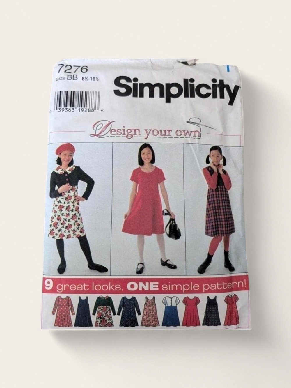 1996 Simplicity Sewing Pattern